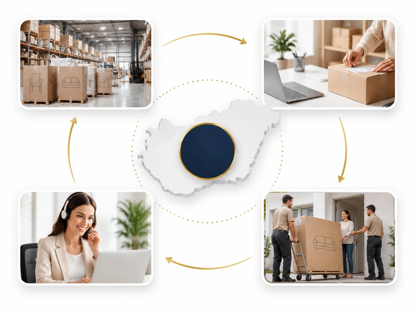 Kimmel Hub in Hungary connecting warehousing, order handling, local customer support and delivery coordination